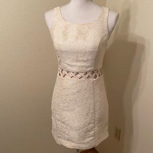 NWT Mustard Seed Cream/Gold Dress. 4